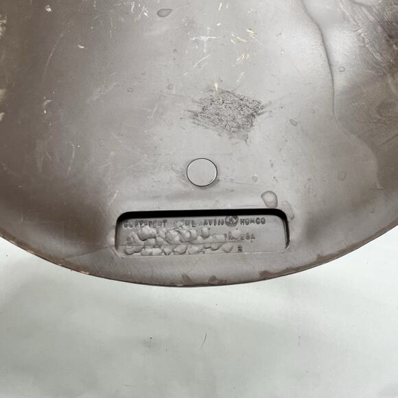 Vtg Homco Brown Faux Wicker Wall Pocket Decor Planter Set 2 Granny Cottage Decor - Picture 4 of 8